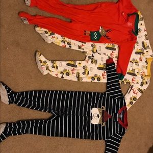 Carter’s Boys 3 Pack Fleece PJs size 24 months